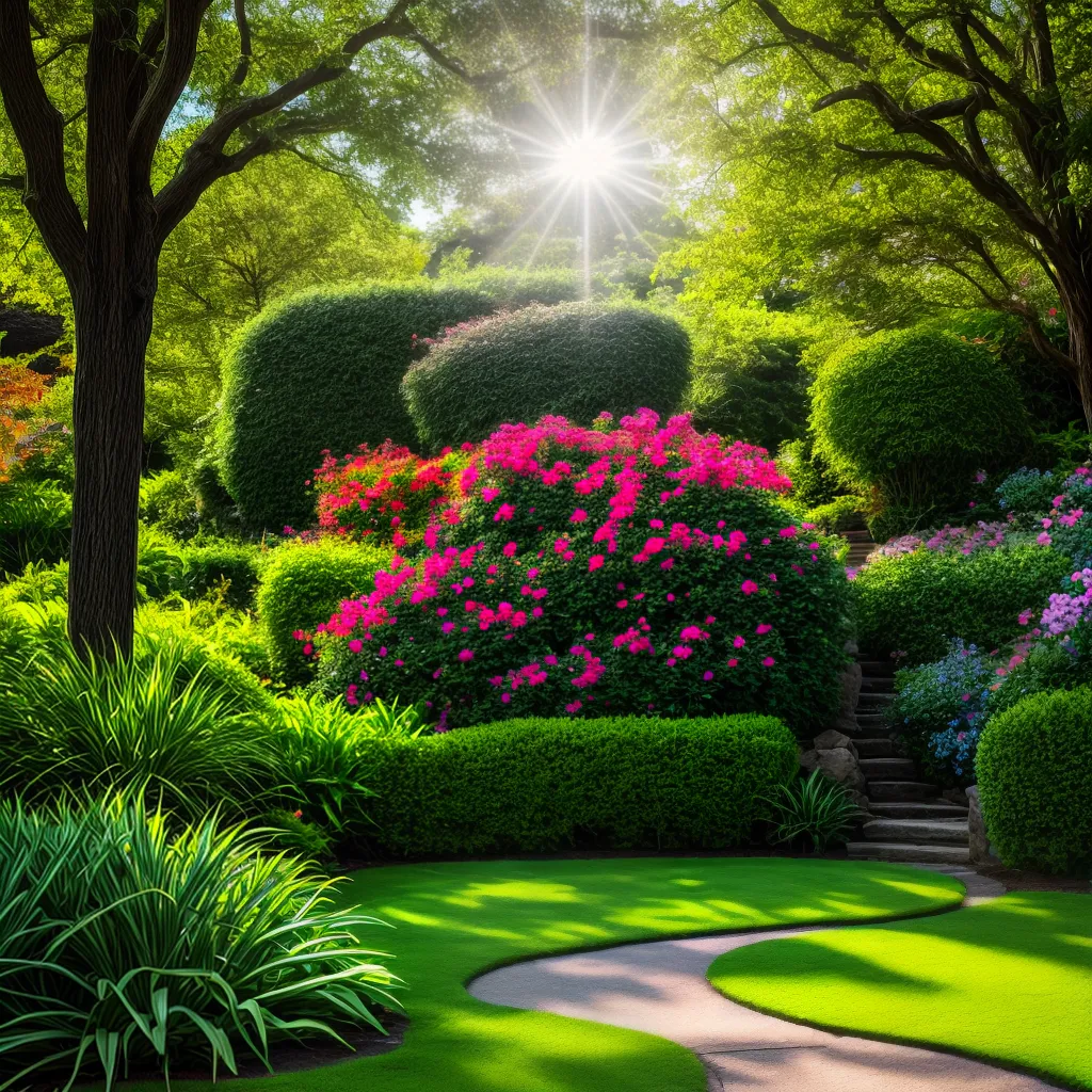 jardim flores coloridas natureza serenidade jardim flores coloridas natureza serenidade