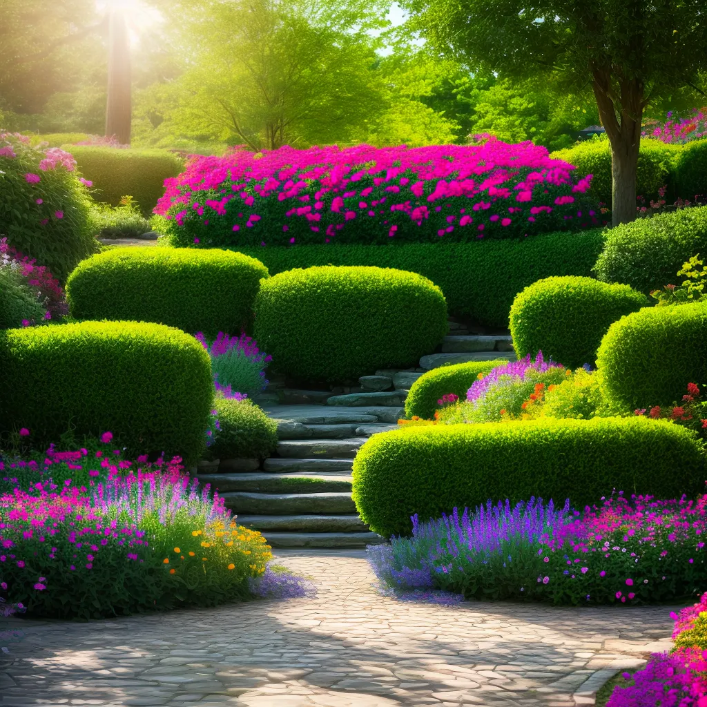 jardim colorido natureza serenidade jardim colorido natureza serenidade