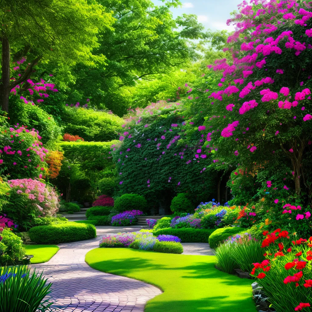 jardim flores borboletas natureza jardim flores borboletas natureza
