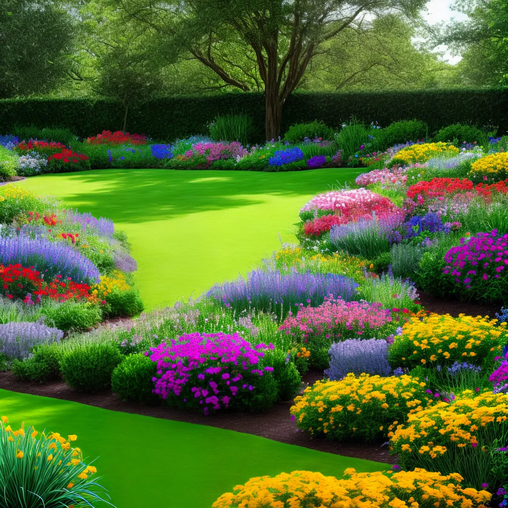 jardim flores coloridas natureza serenidade 1 jardim flores coloridas natureza serenidade 1