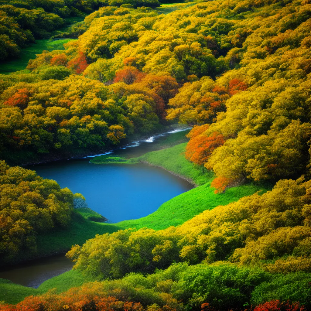 pintura oleo campo florido vibrante