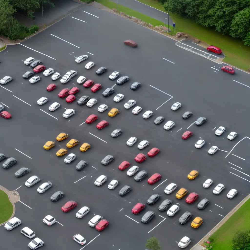 estacionamento organizado numerado veiculos estacionamento organizado numerado veiculos