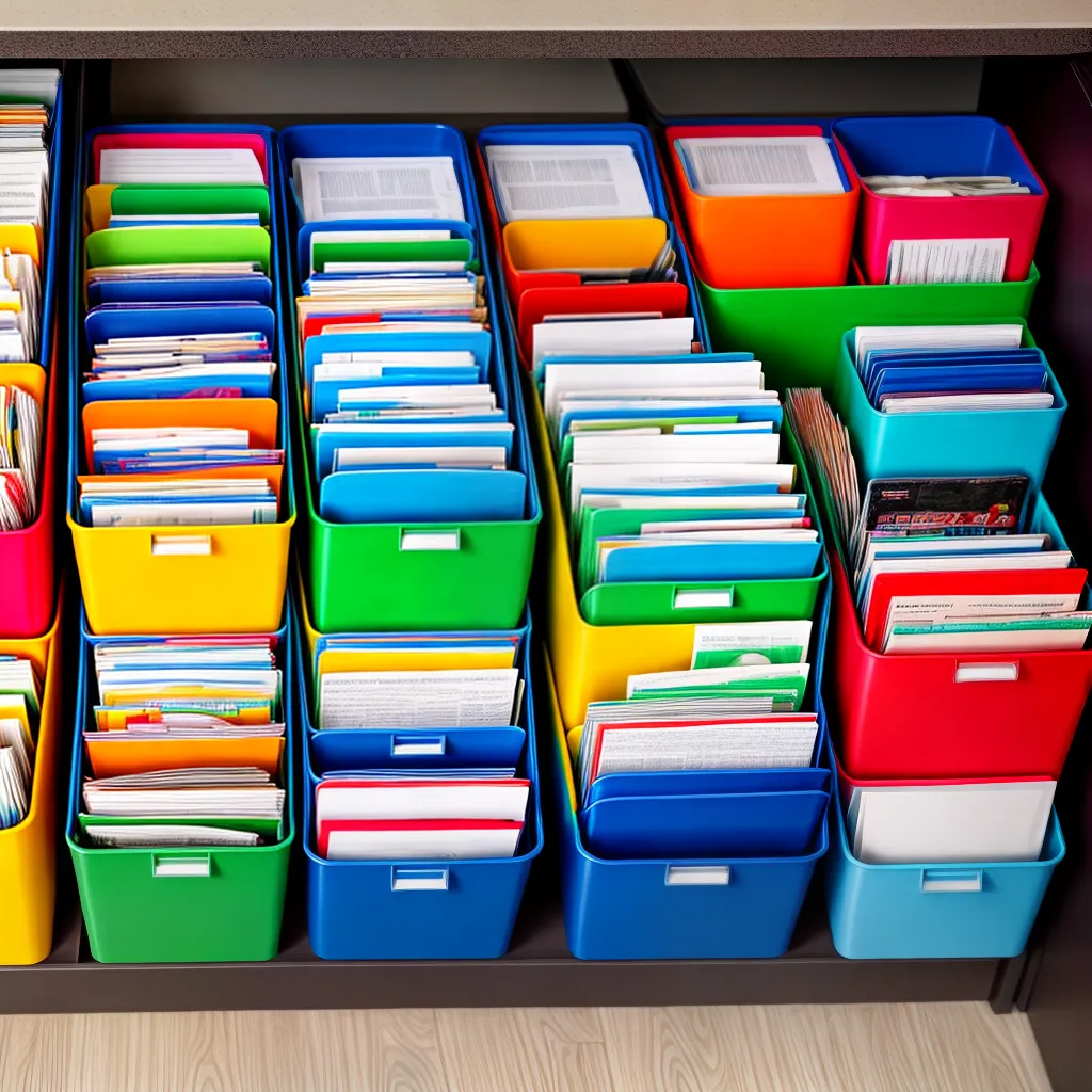 arquivo organizado seguros financeiro