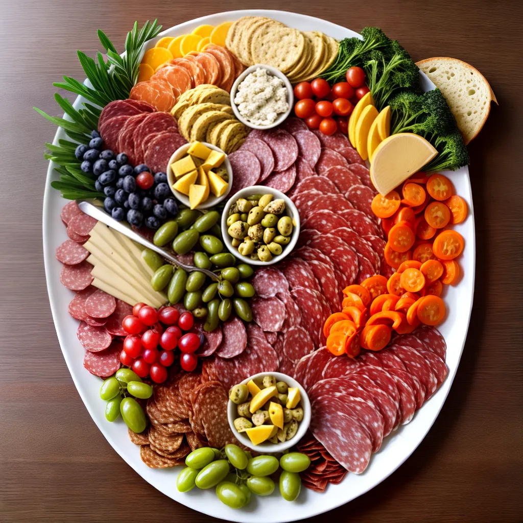 tabua charcutaria queijos frutas romantico