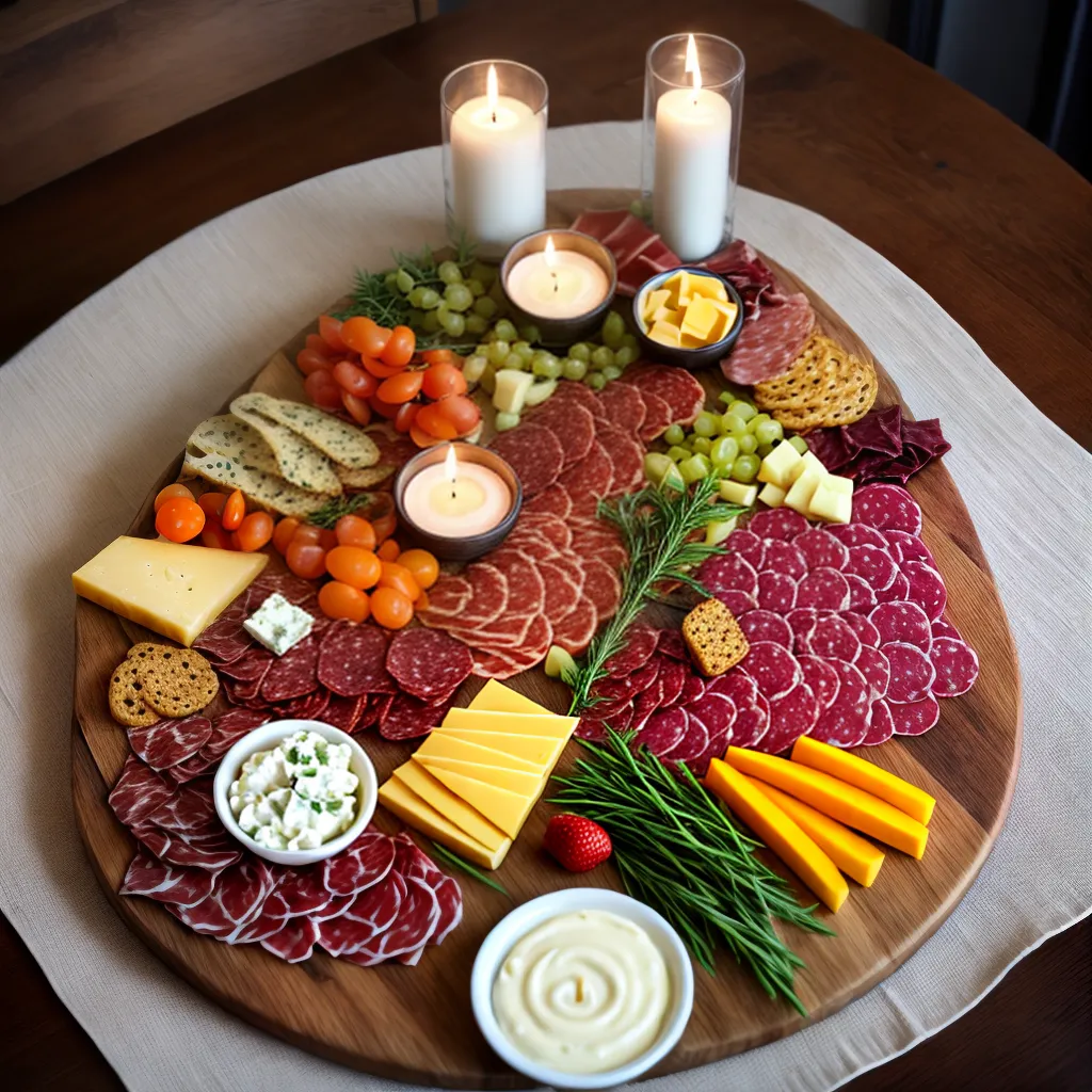 tabua charcutaria queijos frutas vinho