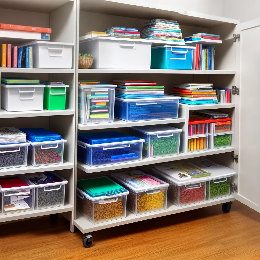organizacao escritorio prateleiras documentos