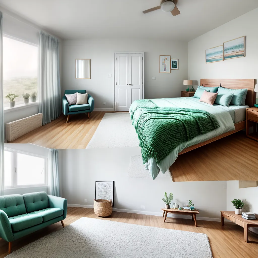 quarto sereno pastel
