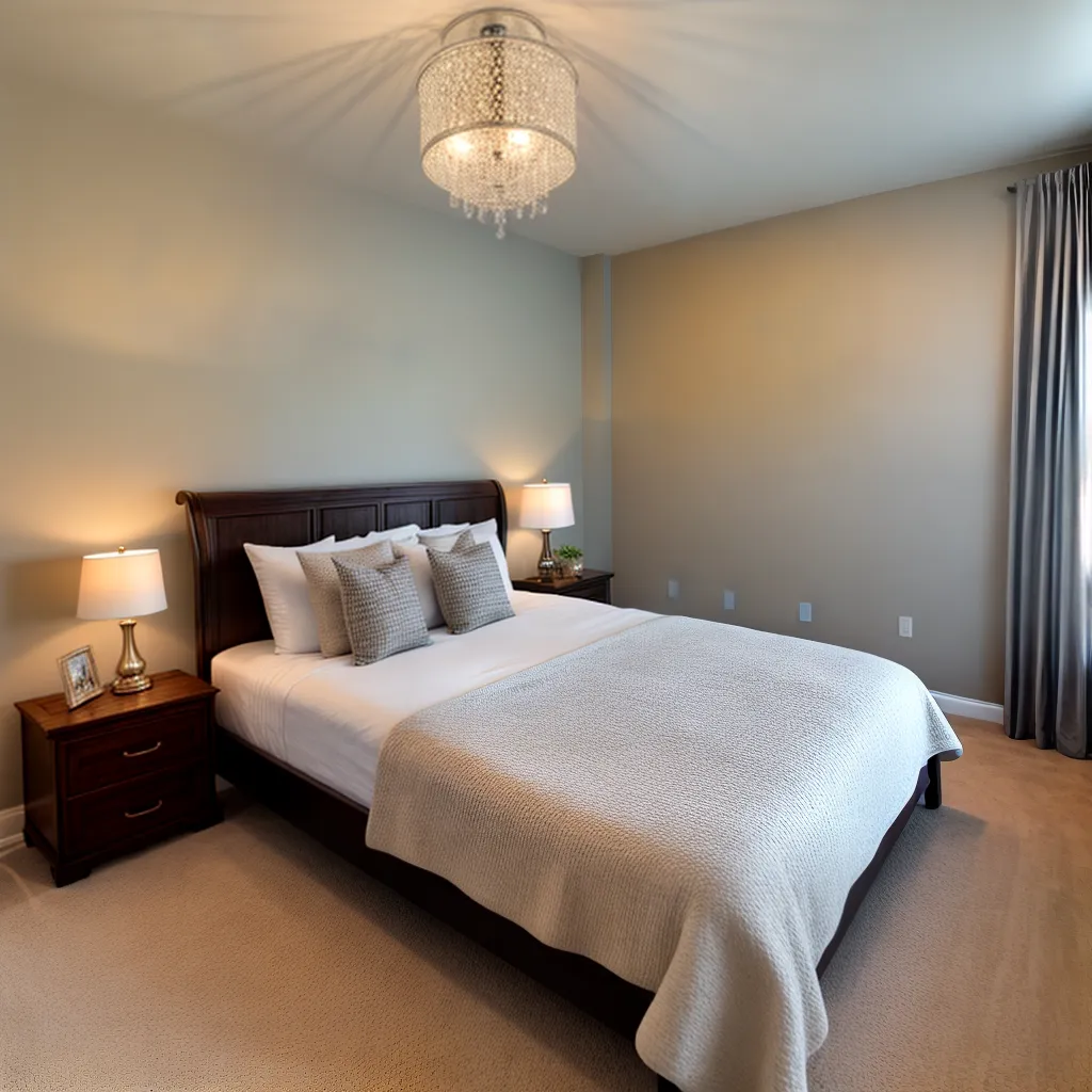 quarto acolhedor neutral sereno