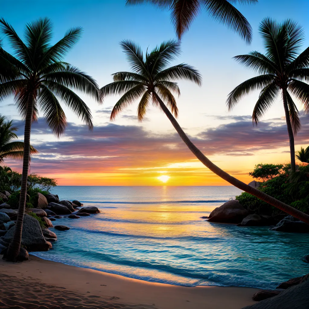 praia tropical por do sol hammock bossa nova 2