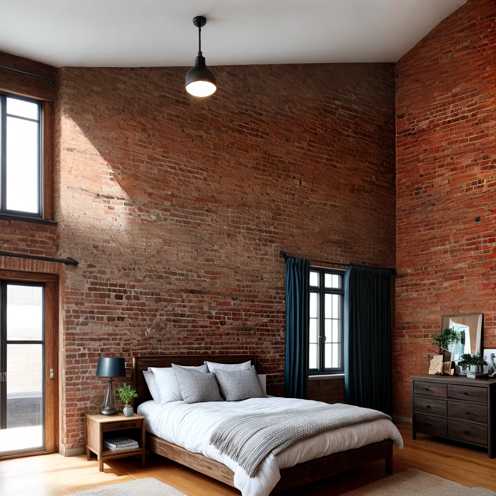 quarto aconchegante estilo industrial 3
