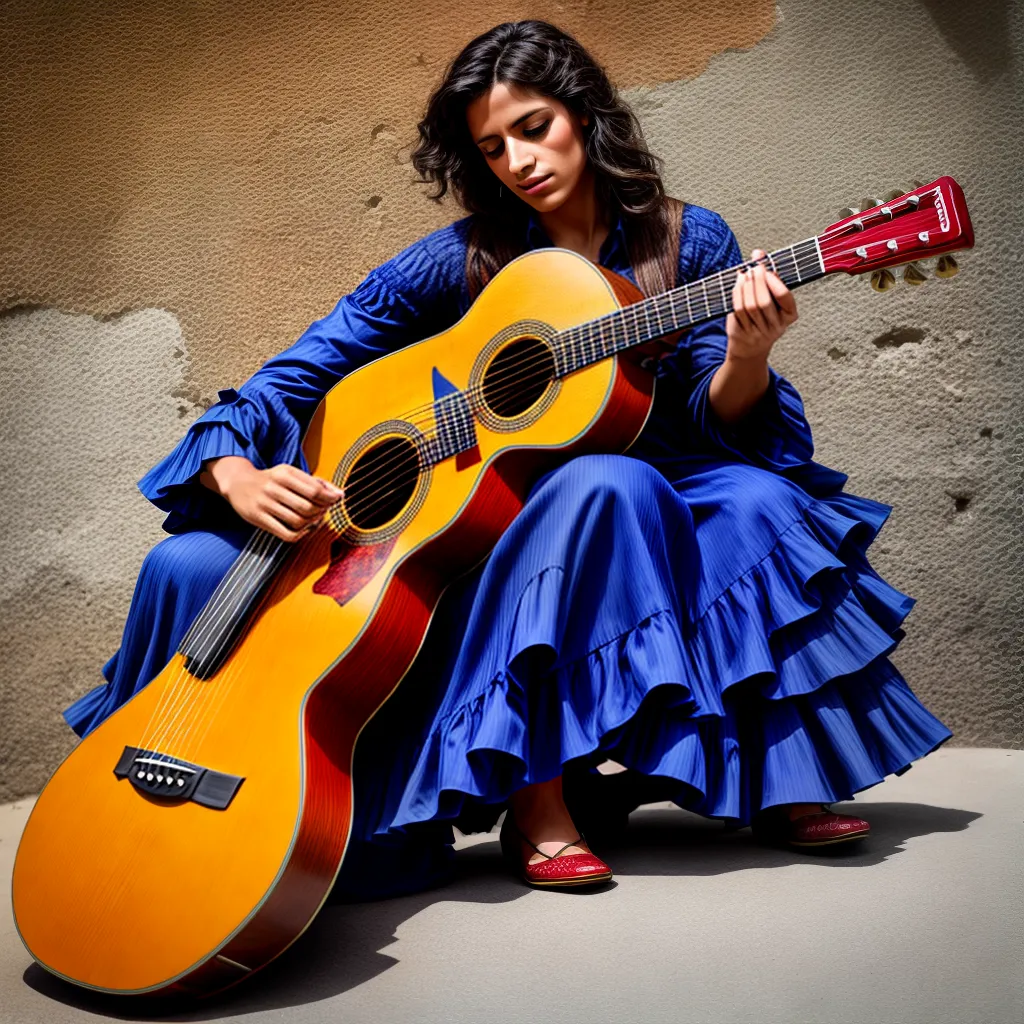 guitarrista flamenco paixao espanha