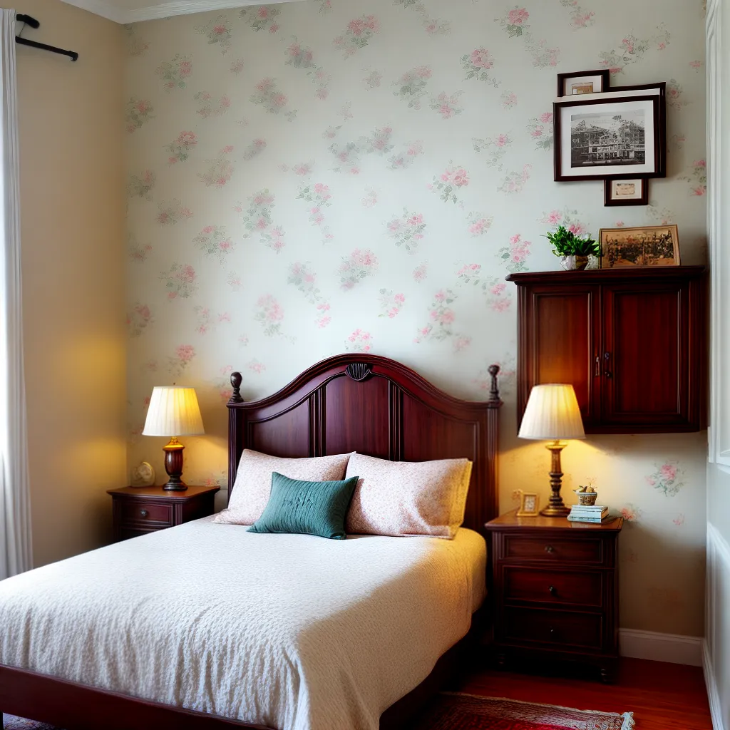 quarto acolhedor retro vintage 2