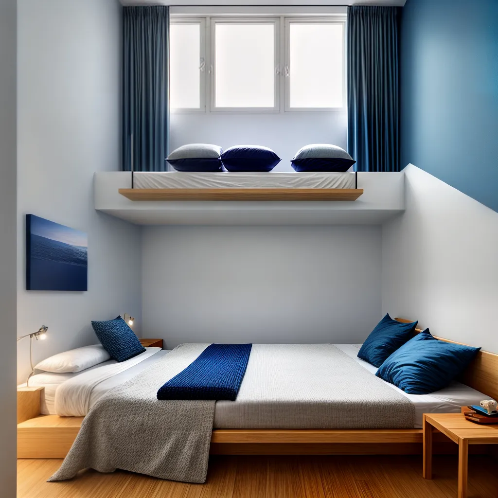 quarto navy listras azul marinho