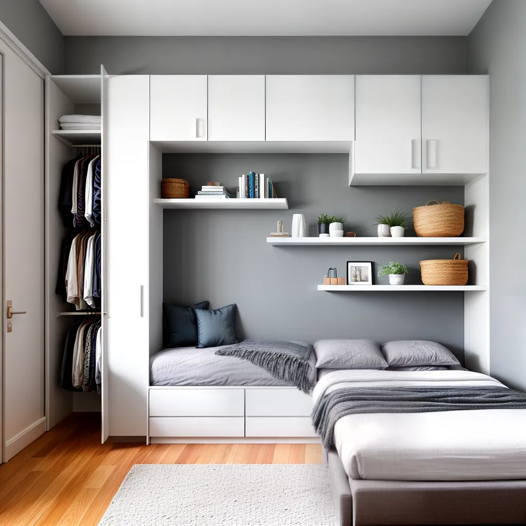 quarto minimalista organizado tranquilo 1