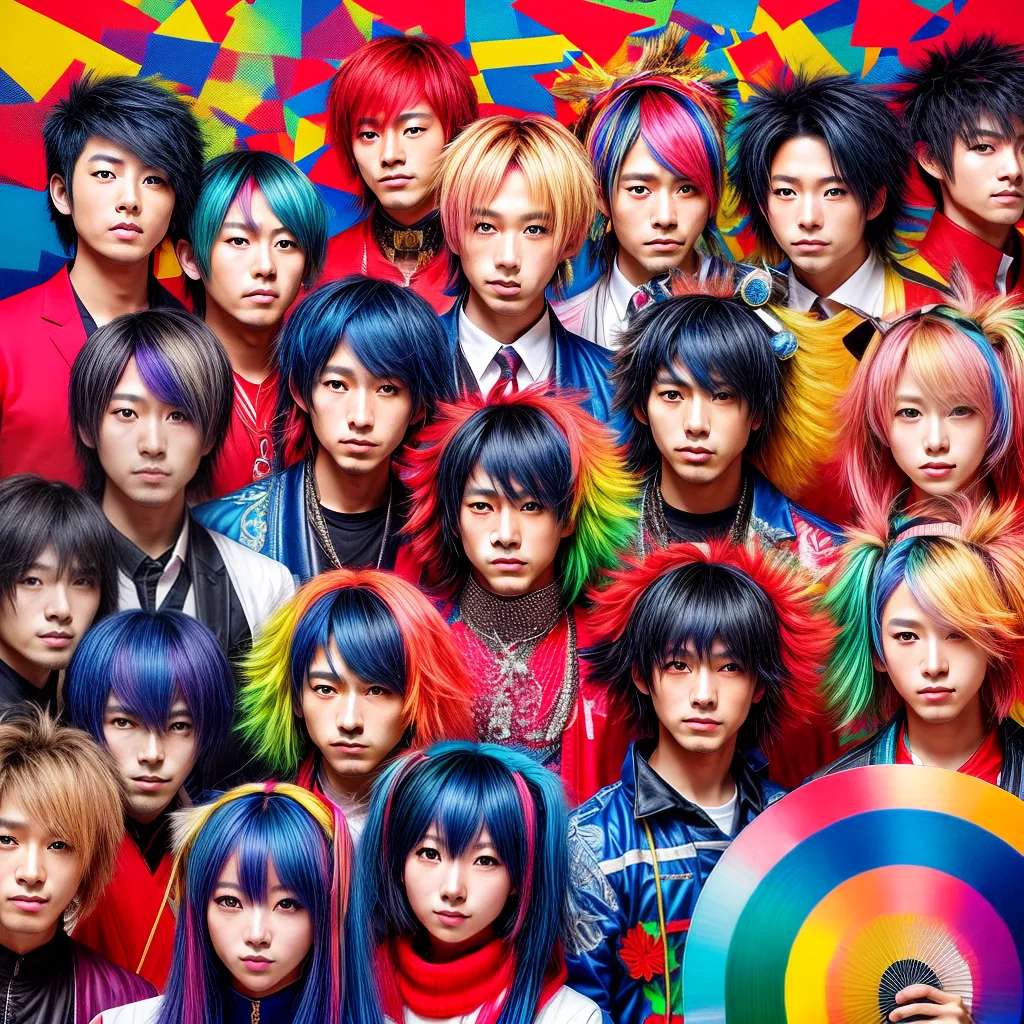 capas albuns jpop coloridas japao