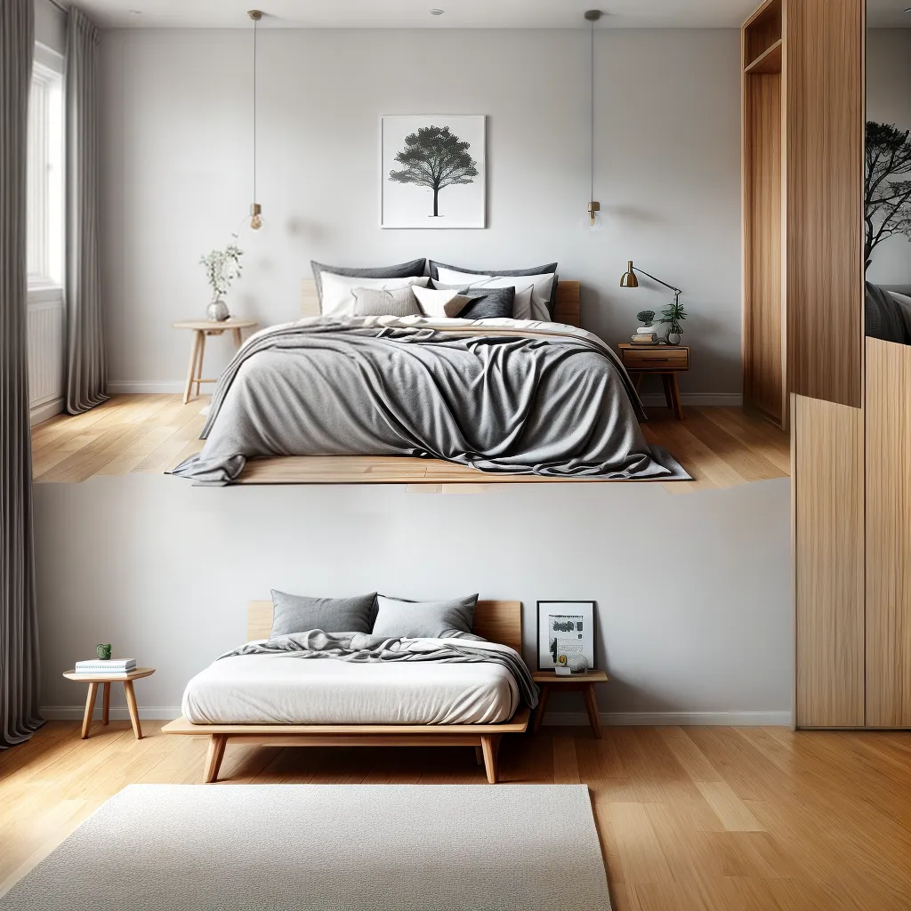 quarto acoalhado decalque arvore