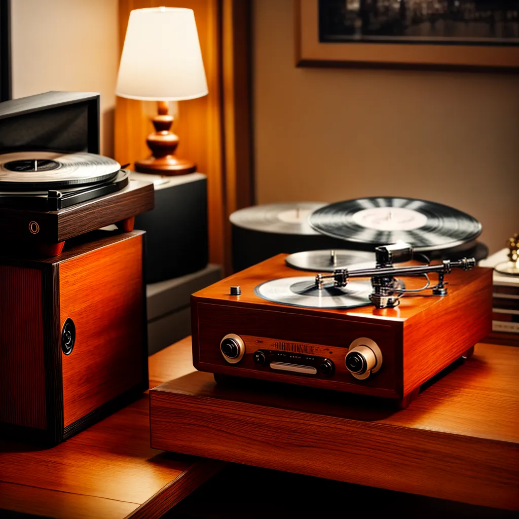 toca discos vintage colecao vinil 4
