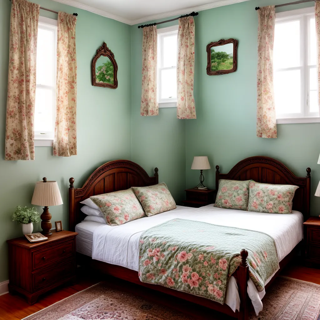 quarto estilo campestre madeira rustico