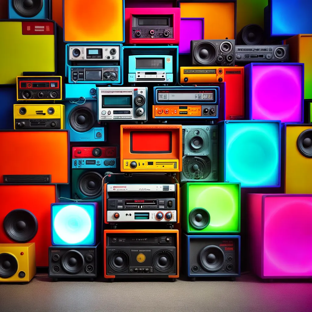 wallpaper neon cassetes vinil