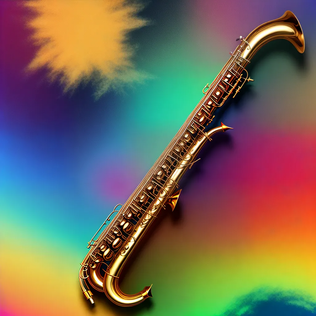 papel de parede jazz saxofone notas 1