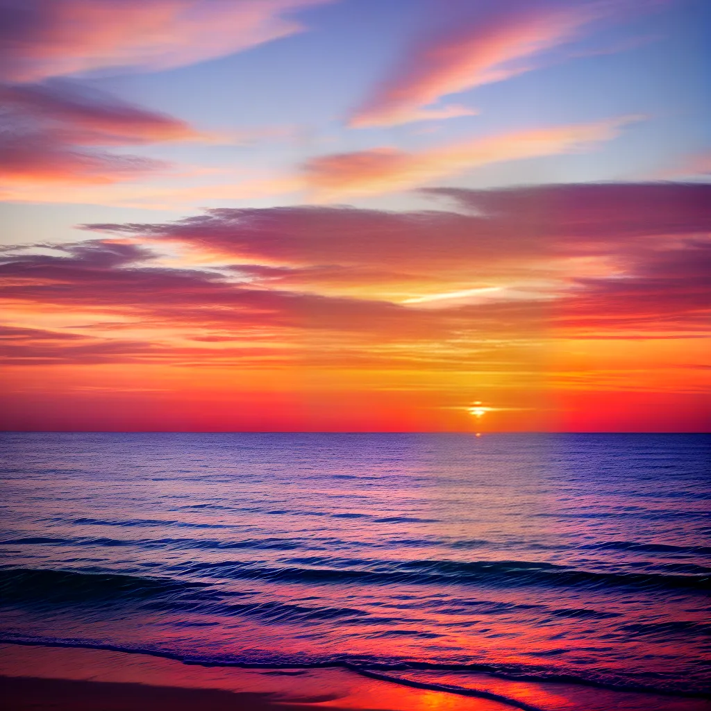 papel de parede por do sol praia 13