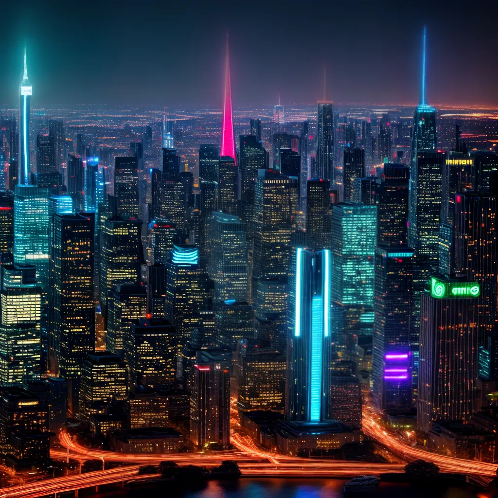 cidade futurista neon espaco papel de parede cidade futurista neon espaco papel de parede