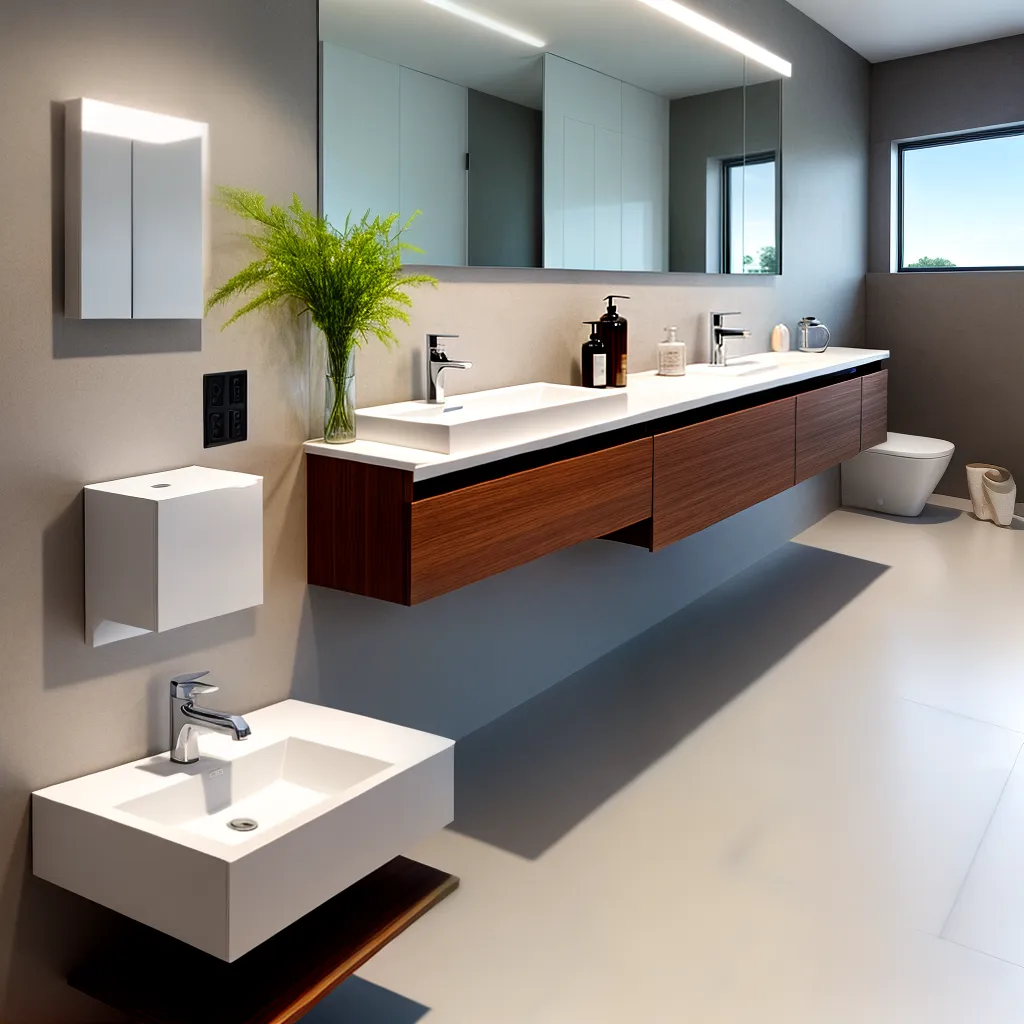 pia banheiro luxo design moderno