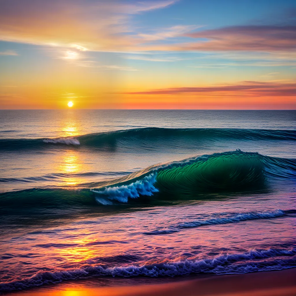 por do sol praia acredite em voce 1