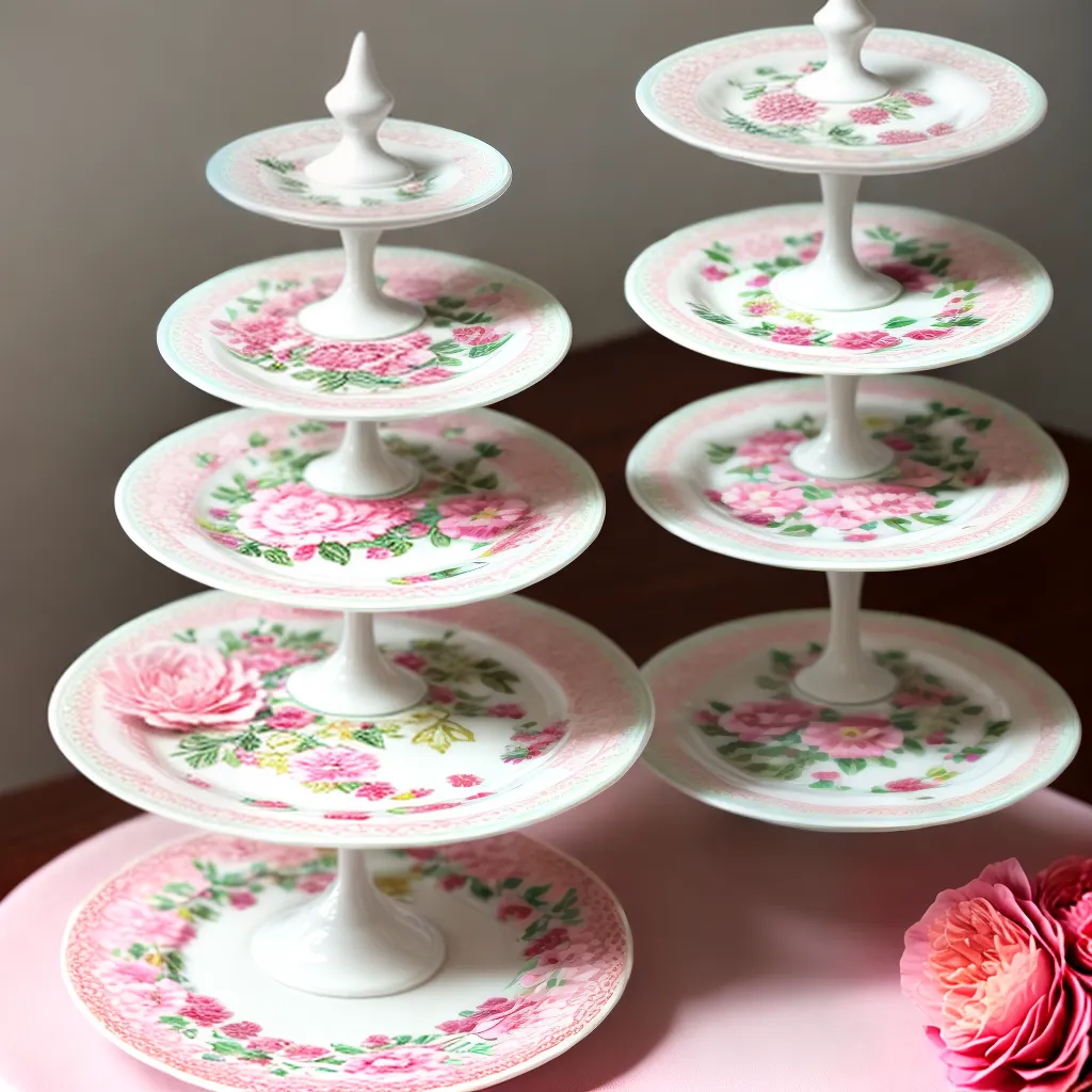 bolo casamento tea party flores