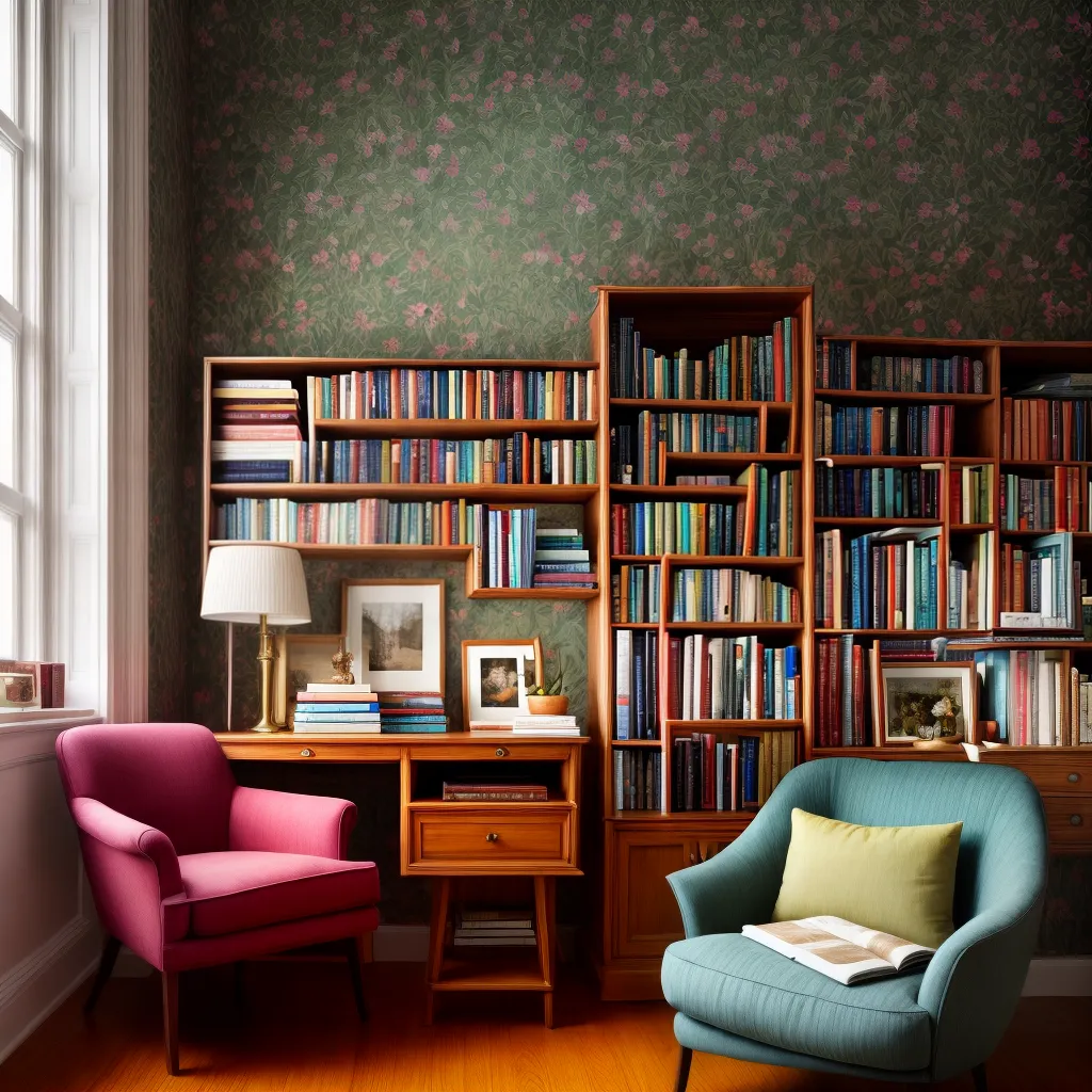 cantinho leitura livros cha