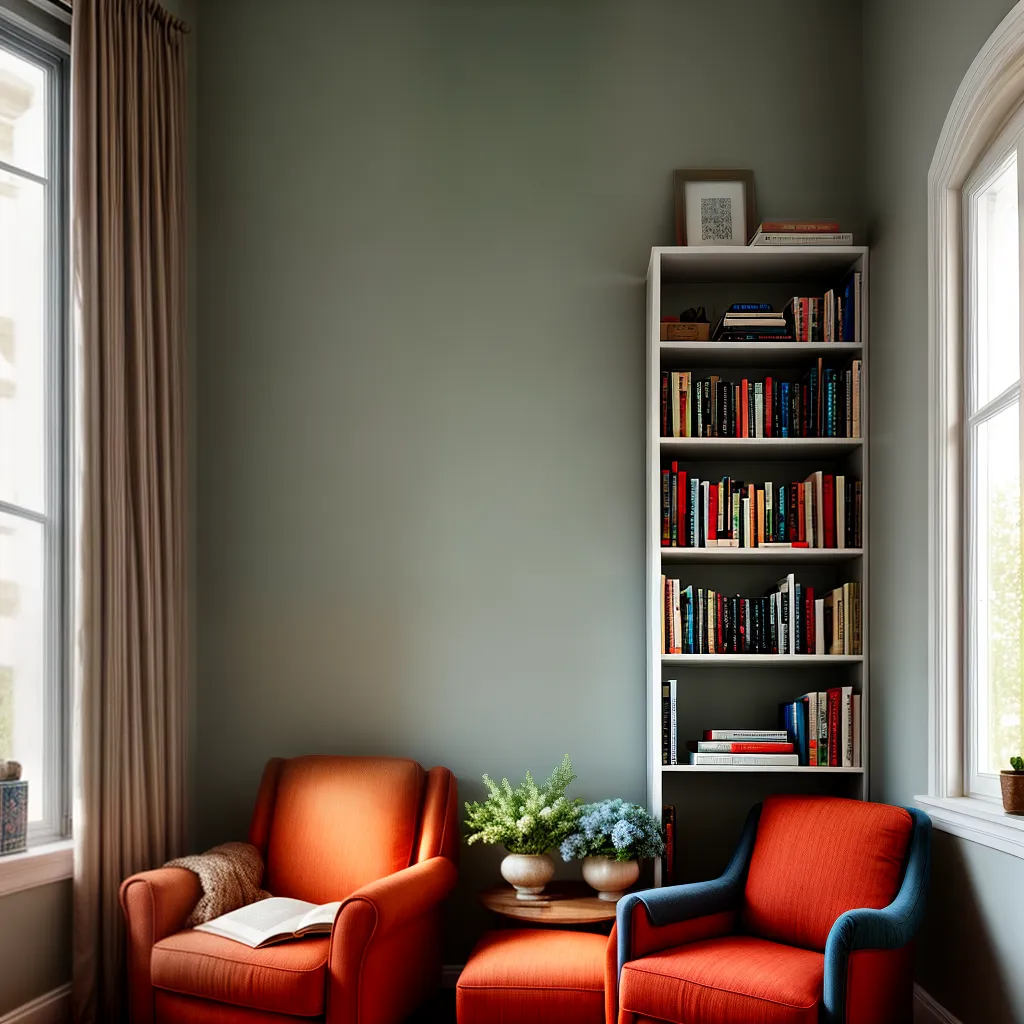 cantinho leitura luz sol armchair