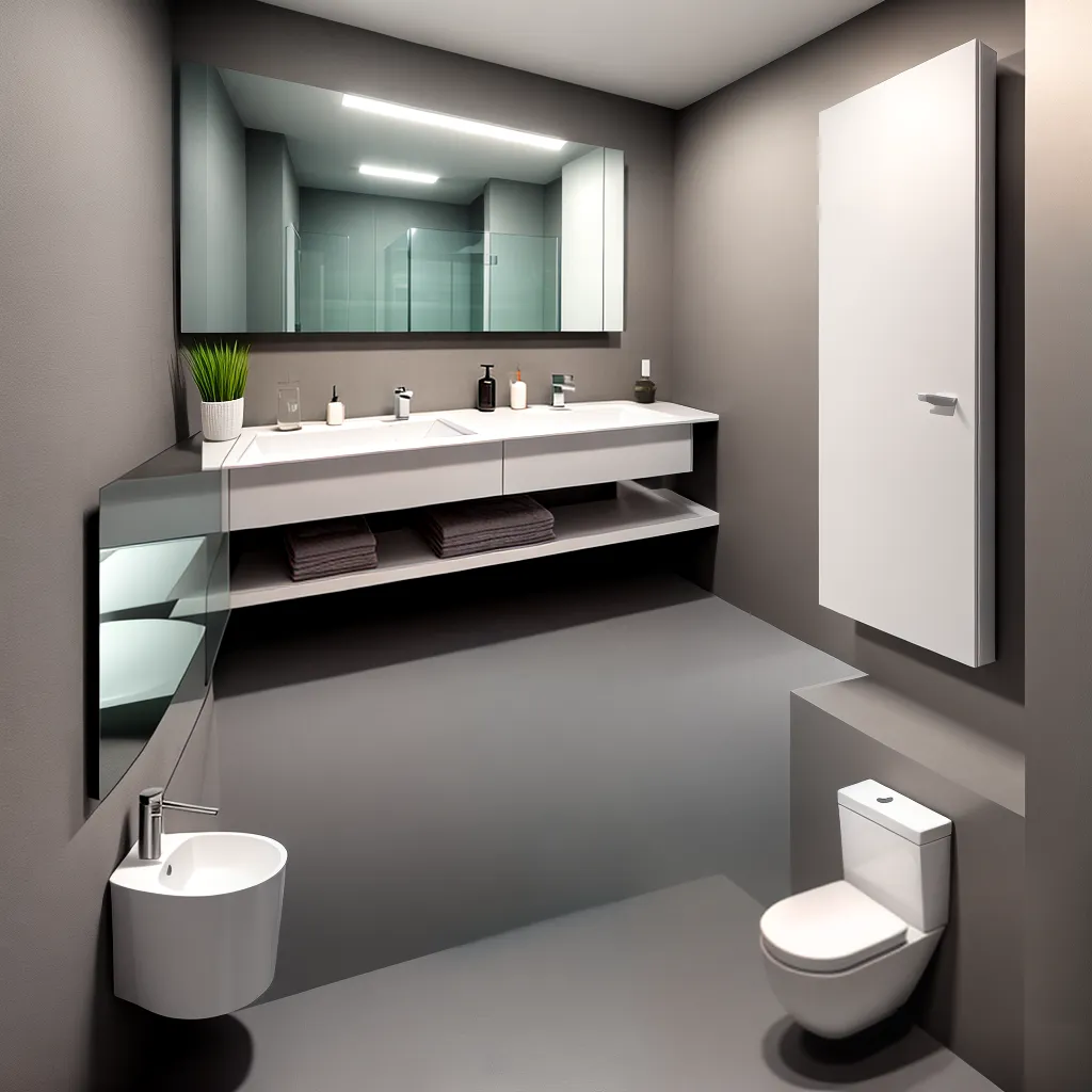 banheiro tecnologico mirror inteligente bidet chuveiro customizavel pia touchless