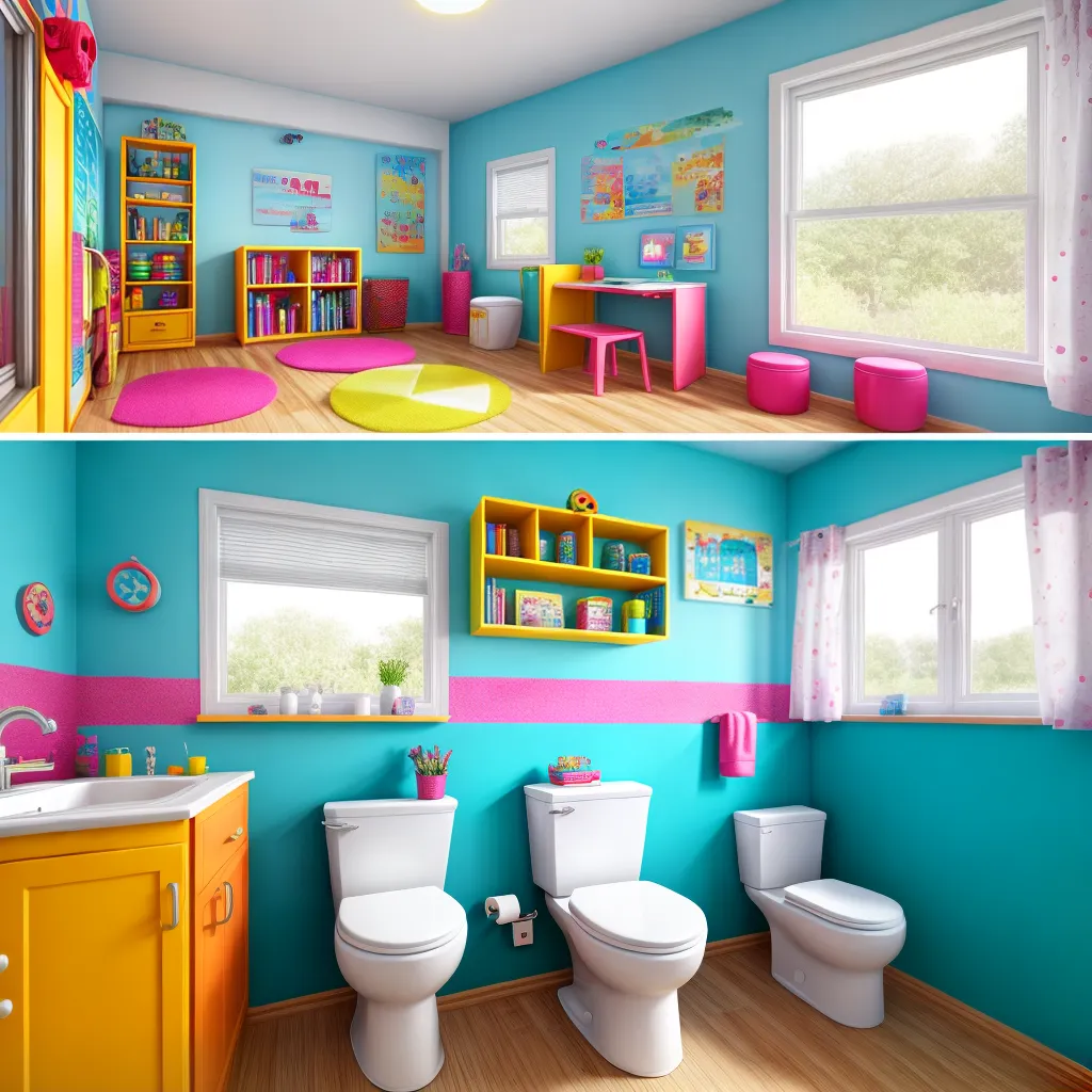 banheiro infantil colorido interativo banheiro infantil colorido interativo