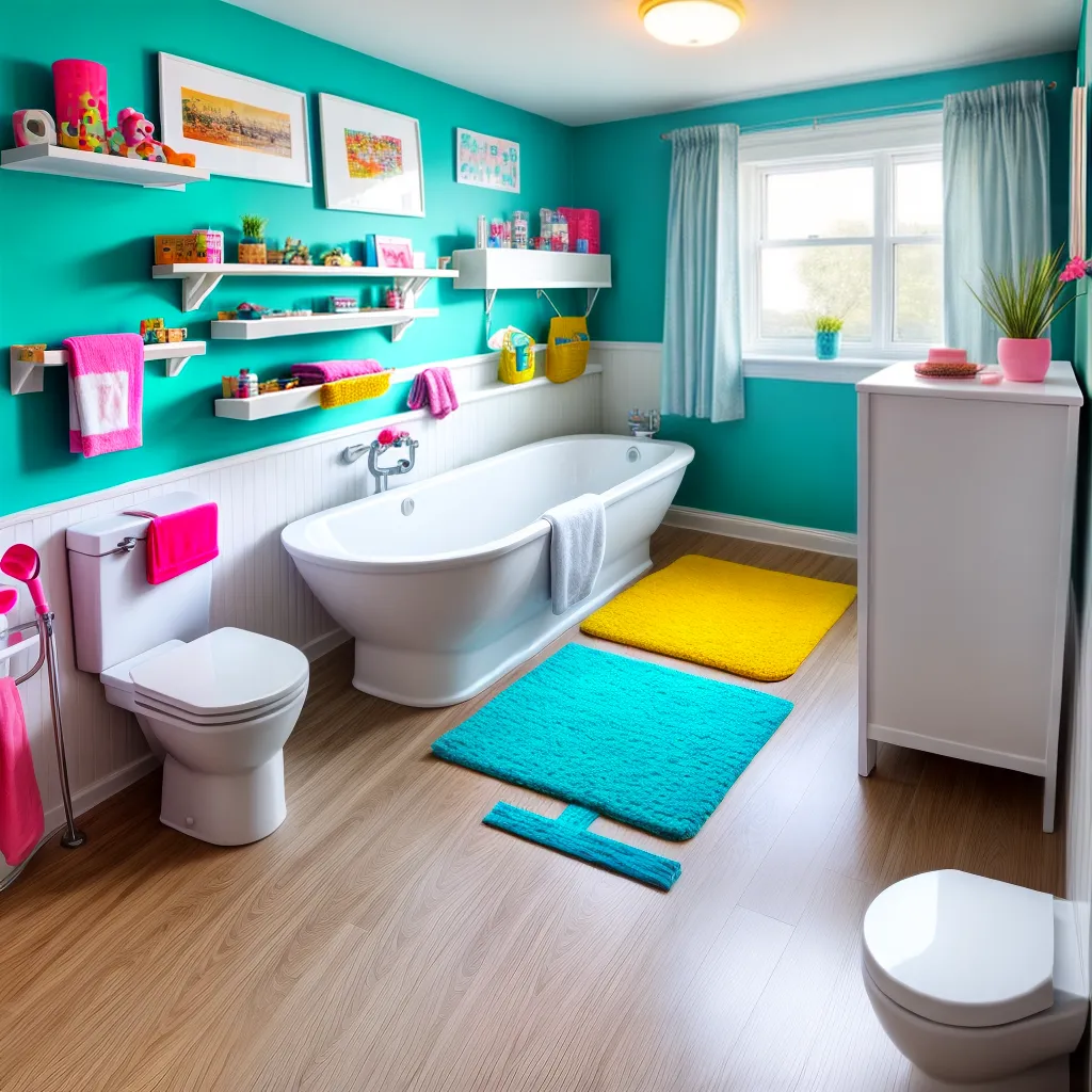 banheiro infantil colorido divertido 3 banheiro infantil colorido divertido 3