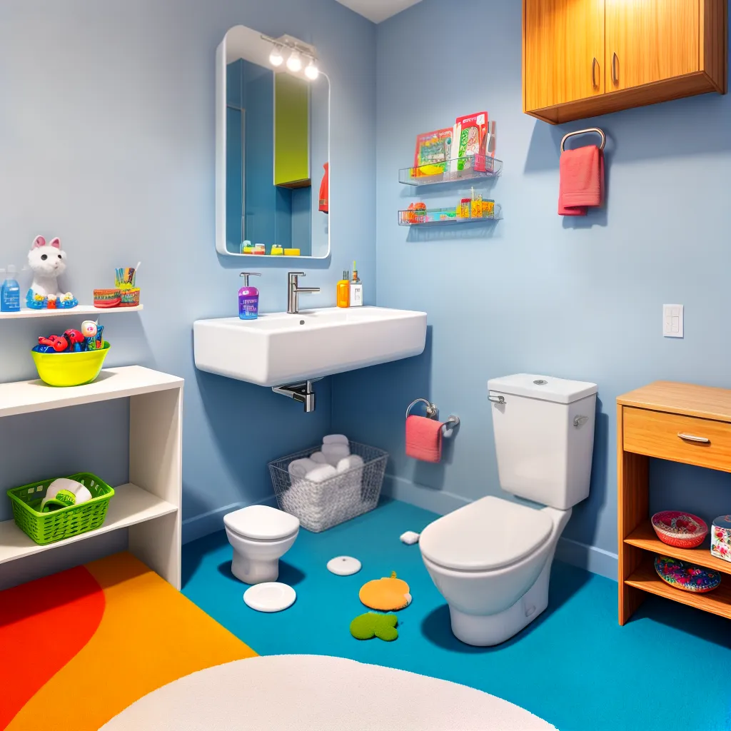 banheiro infantil colorido divertido 4 banheiro infantil colorido divertido 4