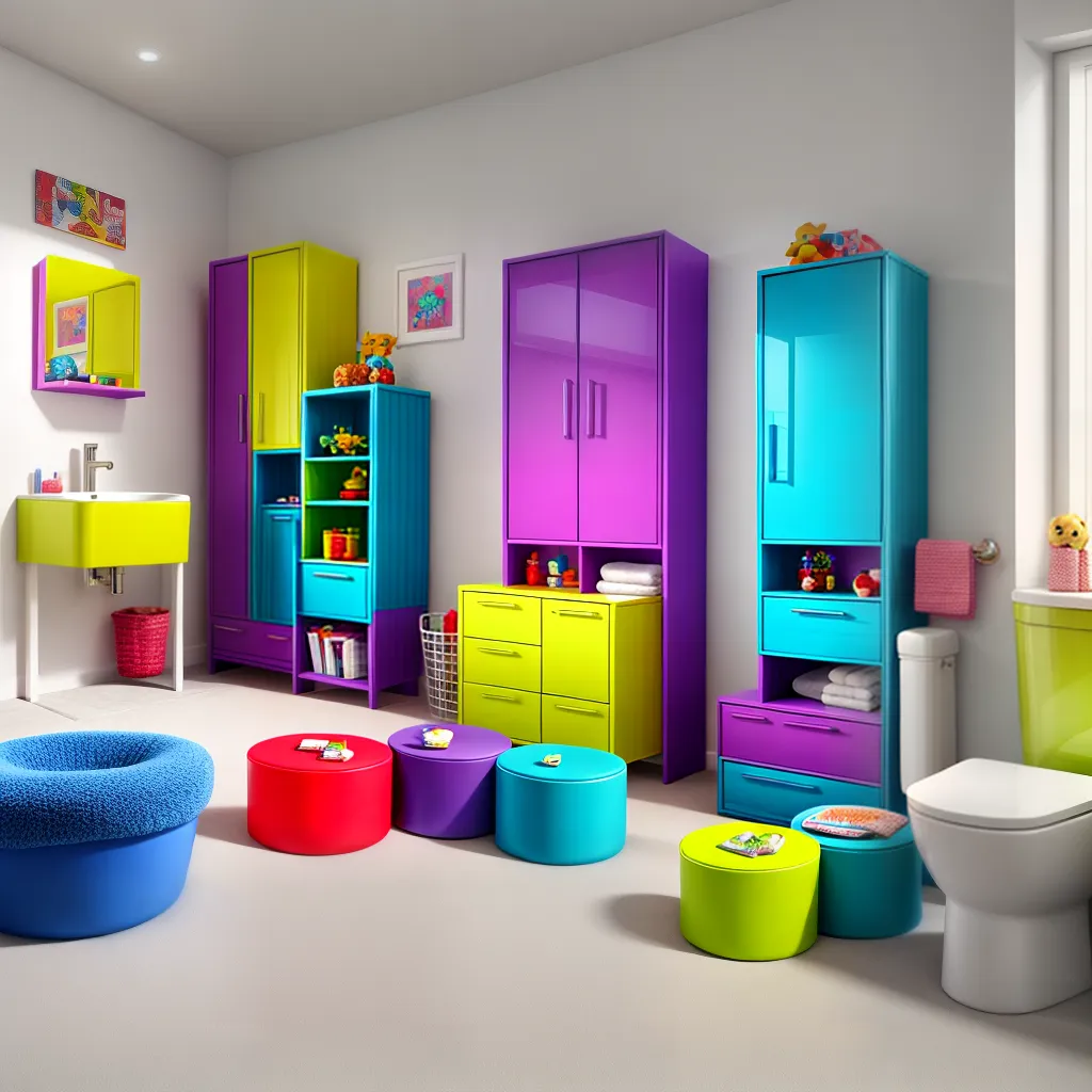 banheiro infantil colorido divertido 5 banheiro infantil colorido divertido 5