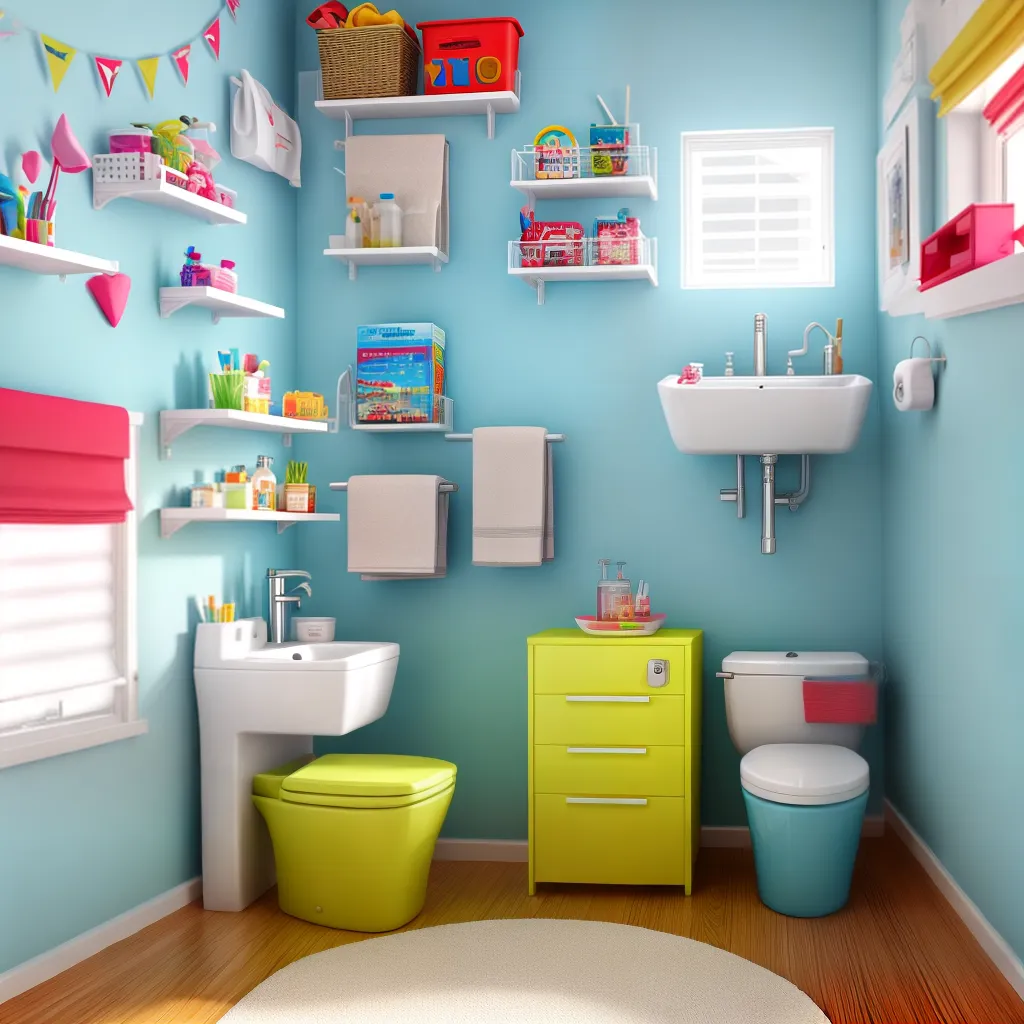 banheiro infantil colorido divertido 8 banheiro infantil colorido divertido 8