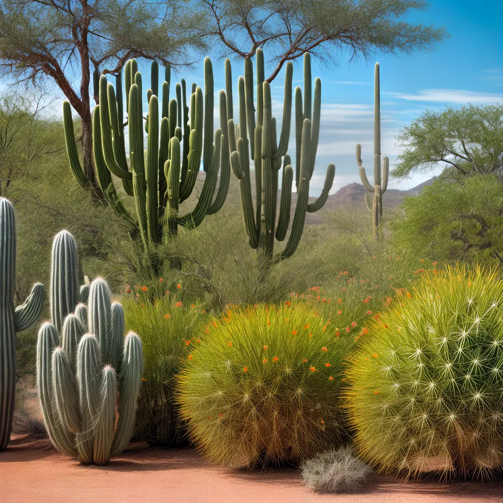 jardim cactos variedades saguaro pricklypear