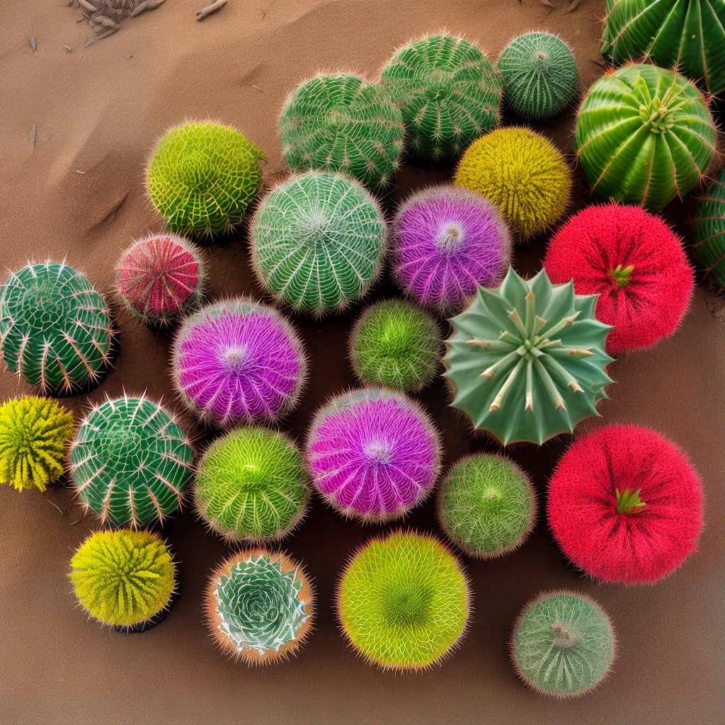 cactos variedade beleza deserto