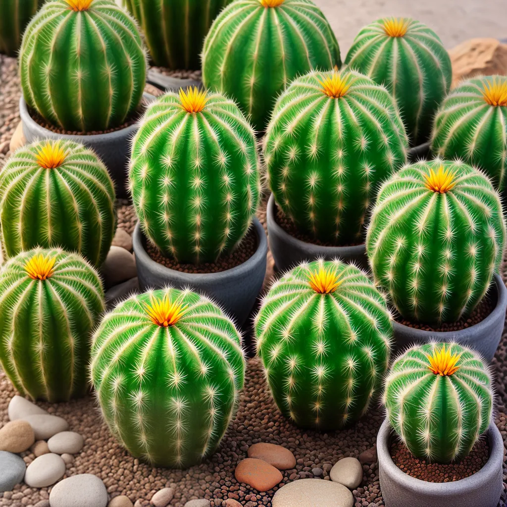 cacto verde espinhos terracota sol
