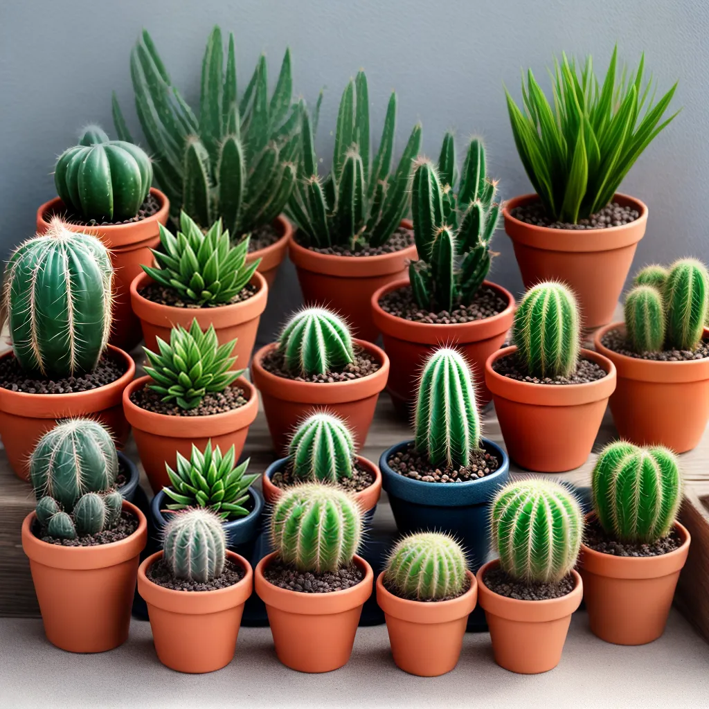 cactos janela sol diversidade