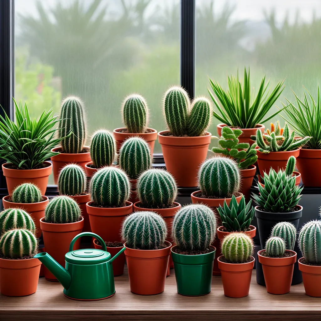 cactos janela sol cuidados