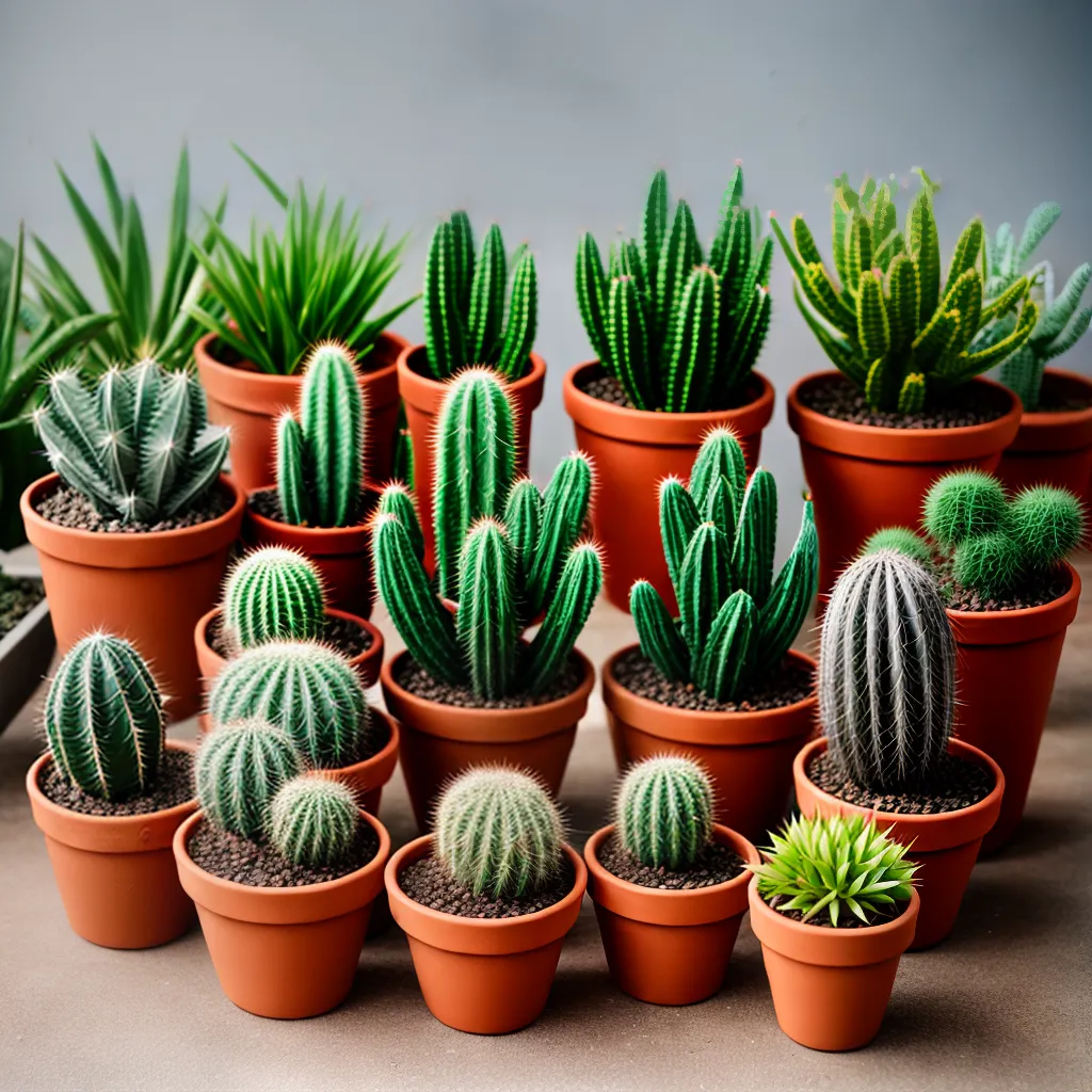 colecao cactos terracota diversidade