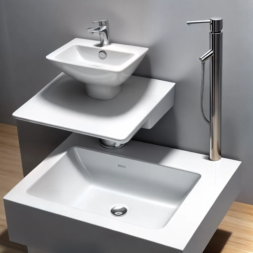 pia aco inox banheiro moderno