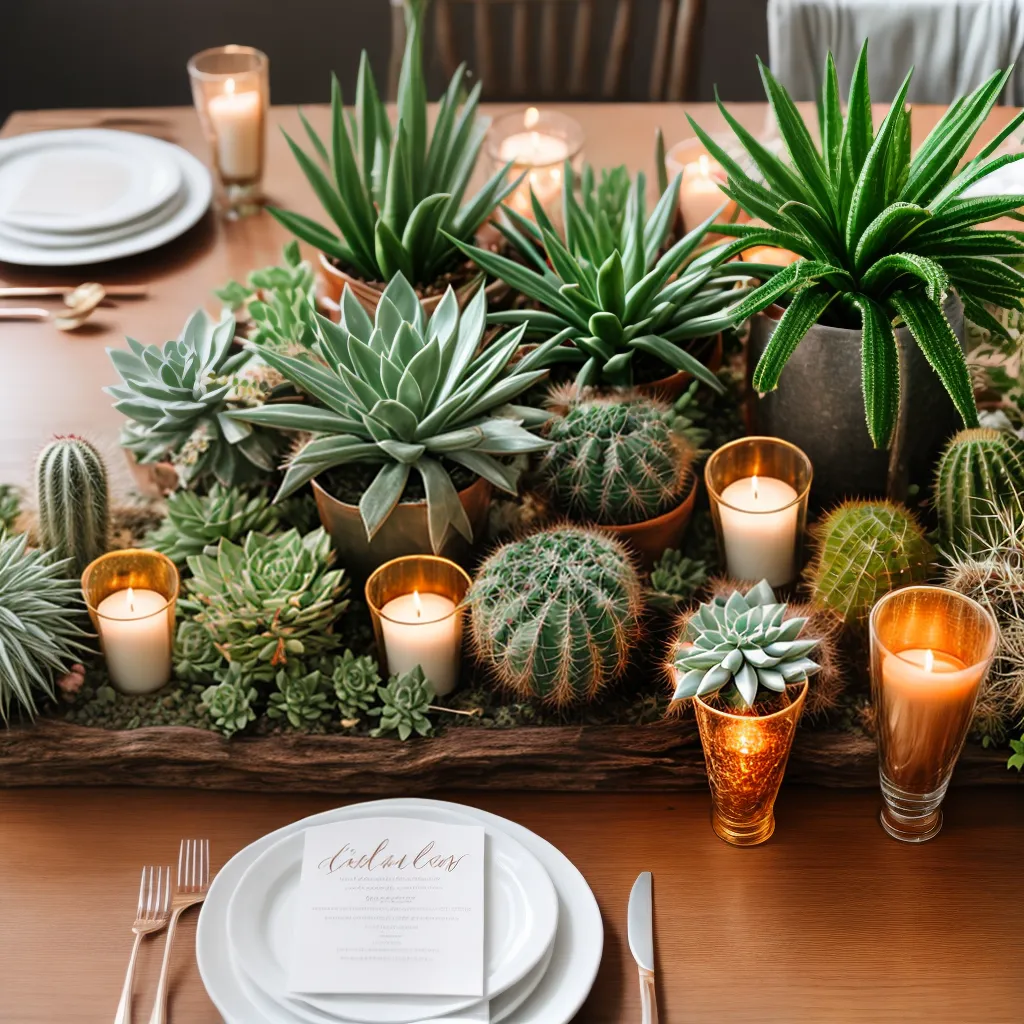 mesa casamento decoracao deserto