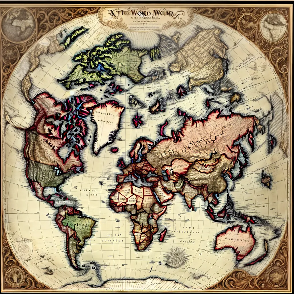 mapa mundo vintage sepia aventura mapa mundo vintage sepia aventura