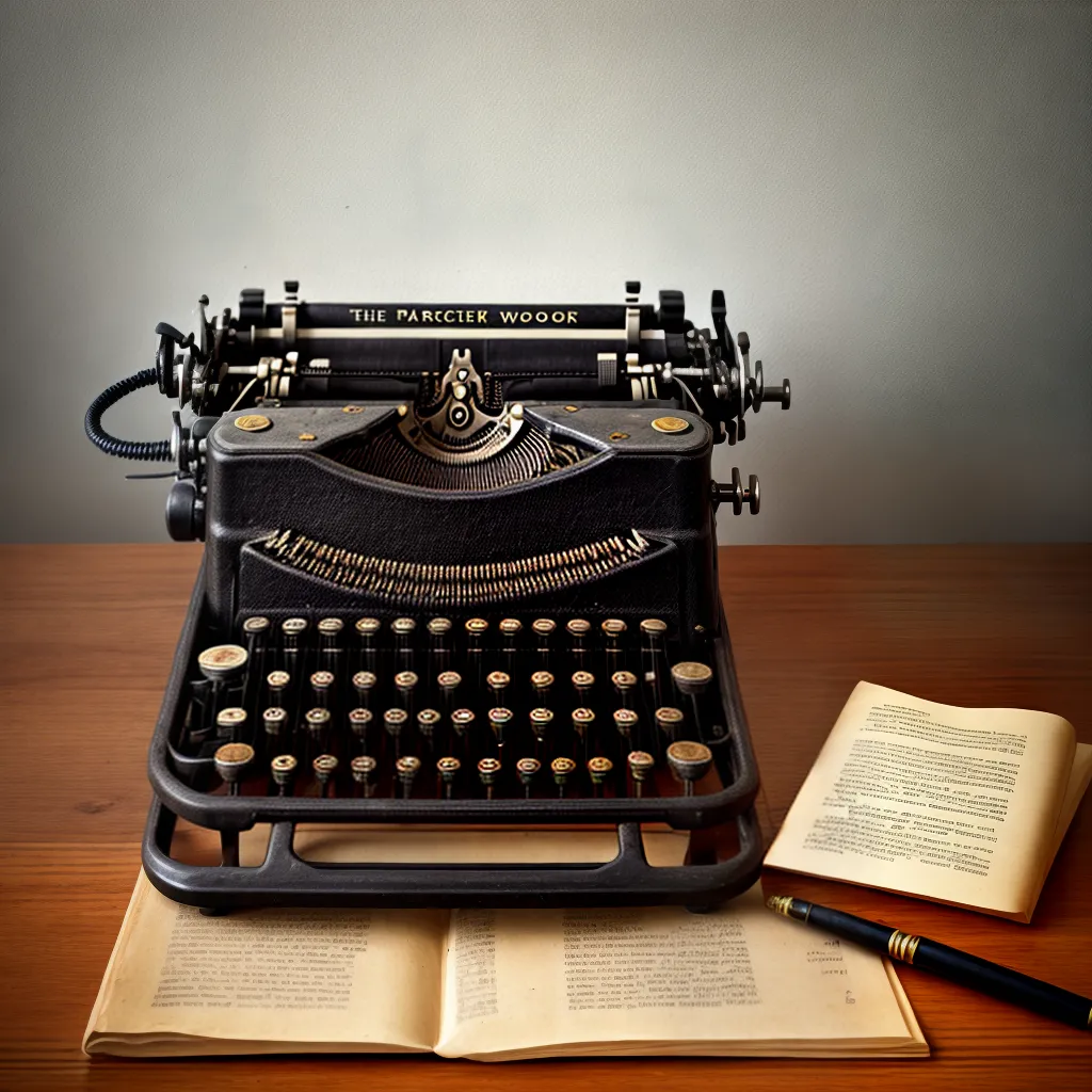 maquina escrever vintage mesa livros historia maquina escrever vintage mesa livros historia