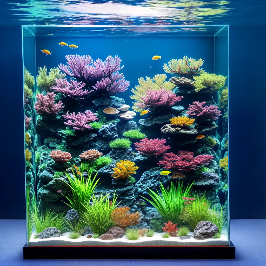aquario terapeutico peixes coloridos