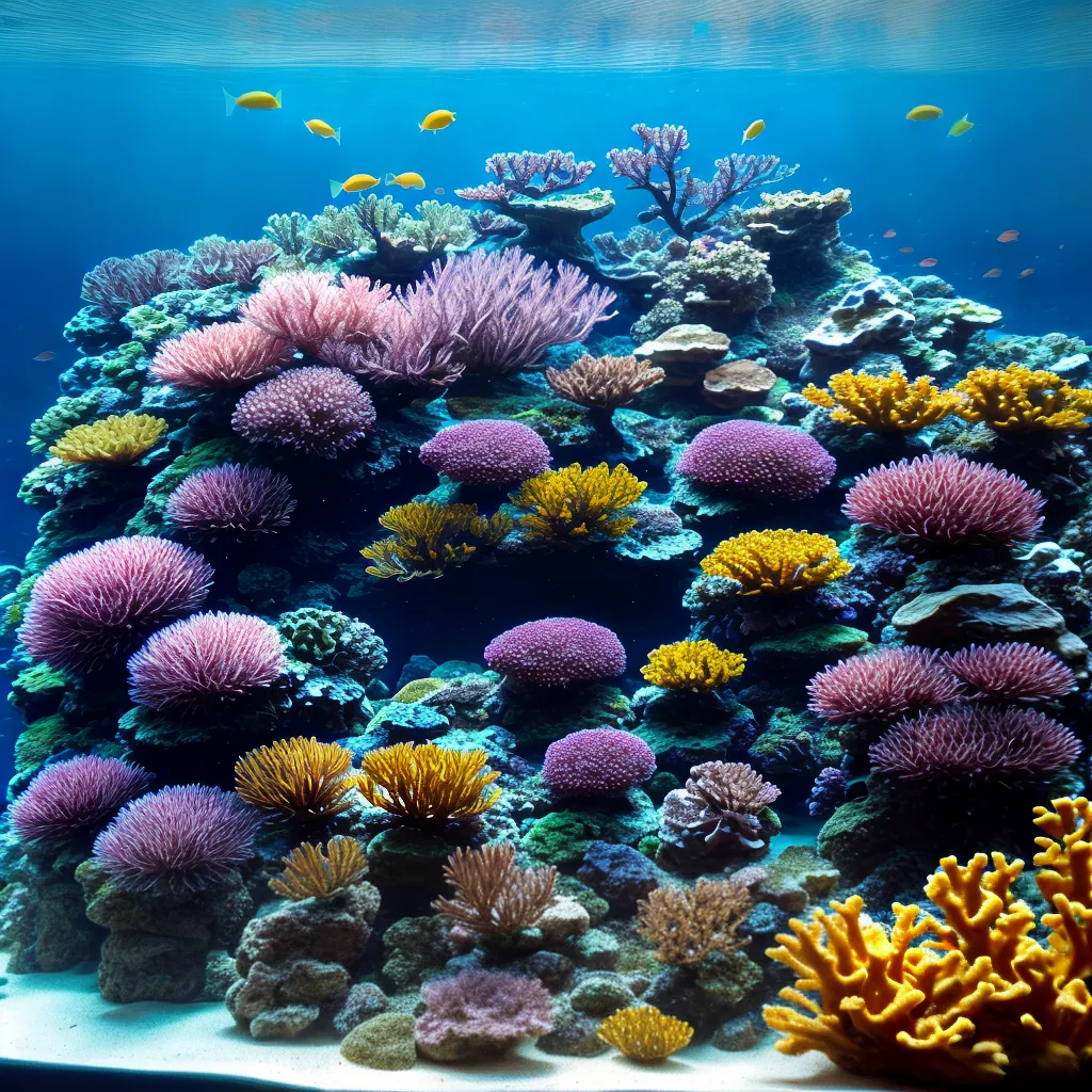 aquario terapeutico peixes coral