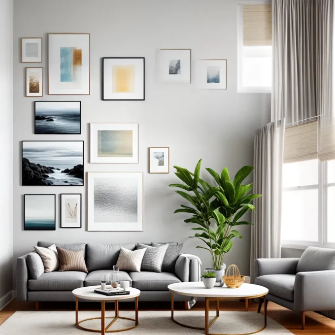 sala decorada neutra sofa arte sala decorada neutra sofa arte